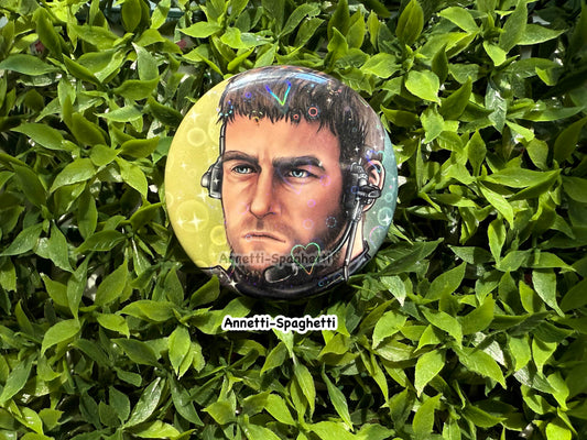 Chris Heart Holographic Large Button