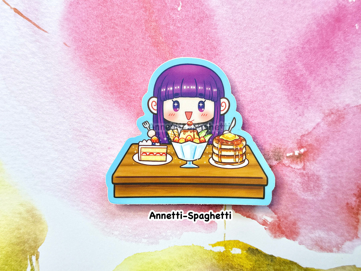Anime Elf and Human Mage Stickers