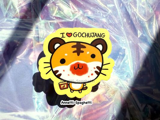 Gochujang Tiger Sticker