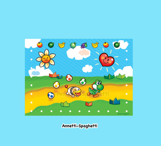 Fruit Dino Story Mini Print (5x7 in)