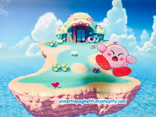 Screen KO Smash Clear Window Cling Removable Sticker