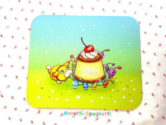 Oatchi and Plant Friends Pudding Mouse Pad