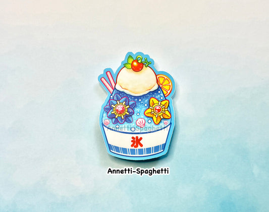 Star Friends Shaved Ice Dessert Sticker