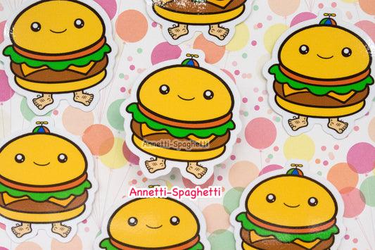 Cursed Burgie 2.5 Inch Sticker