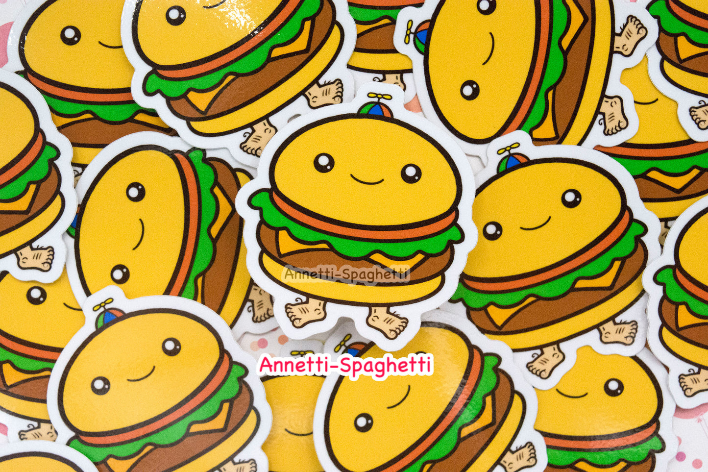 Cursed Burgie 2.5 Inch Sticker