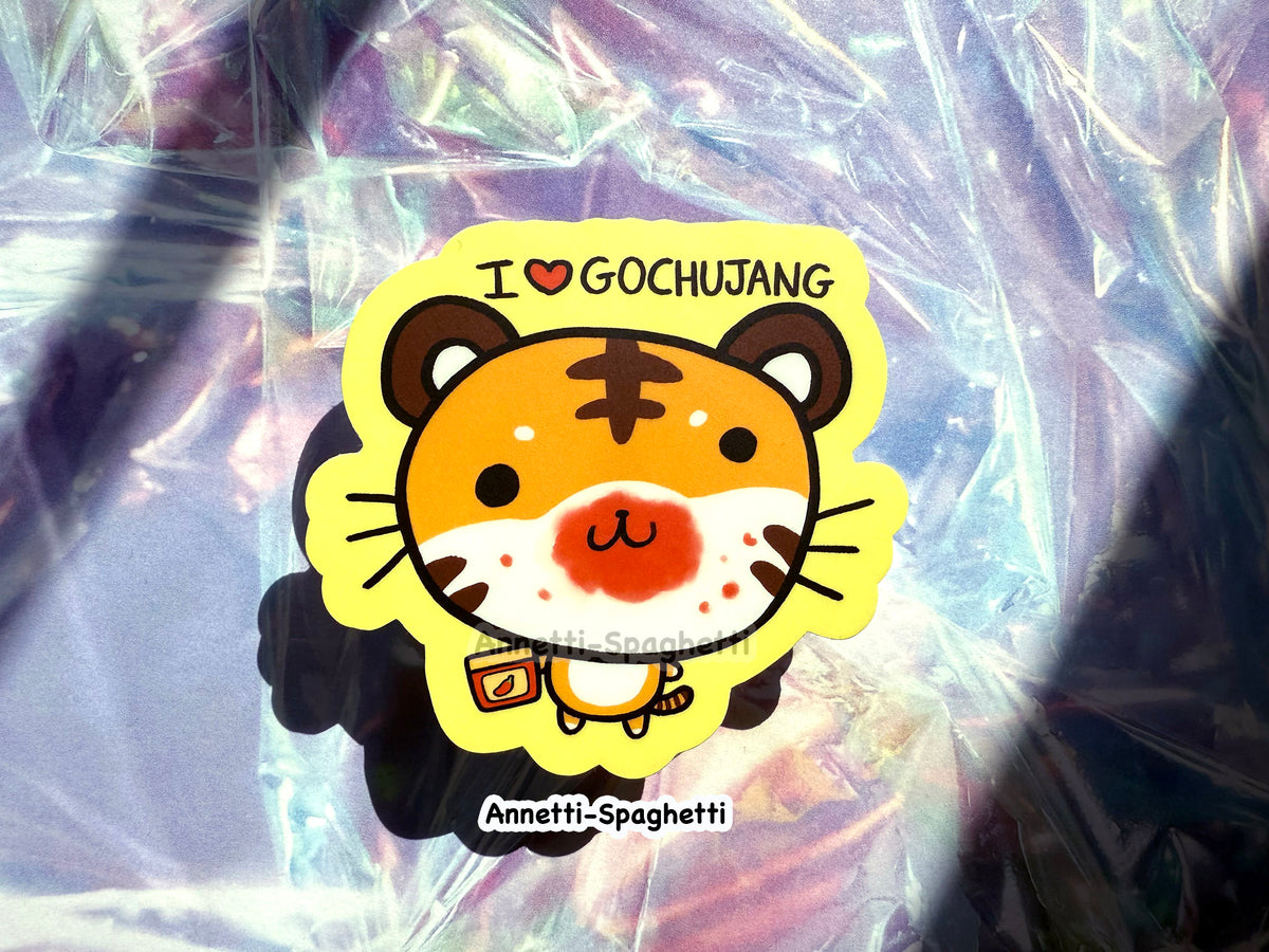 Gochujang Tiger Sticker
