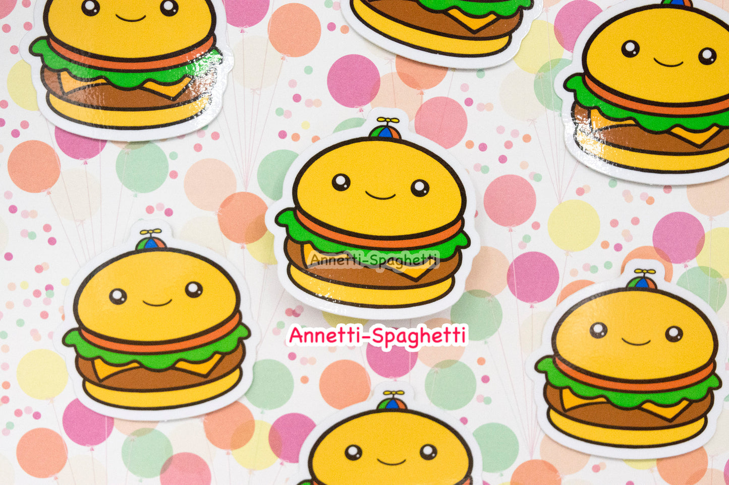 Burgie 2.5 Inch Sticker