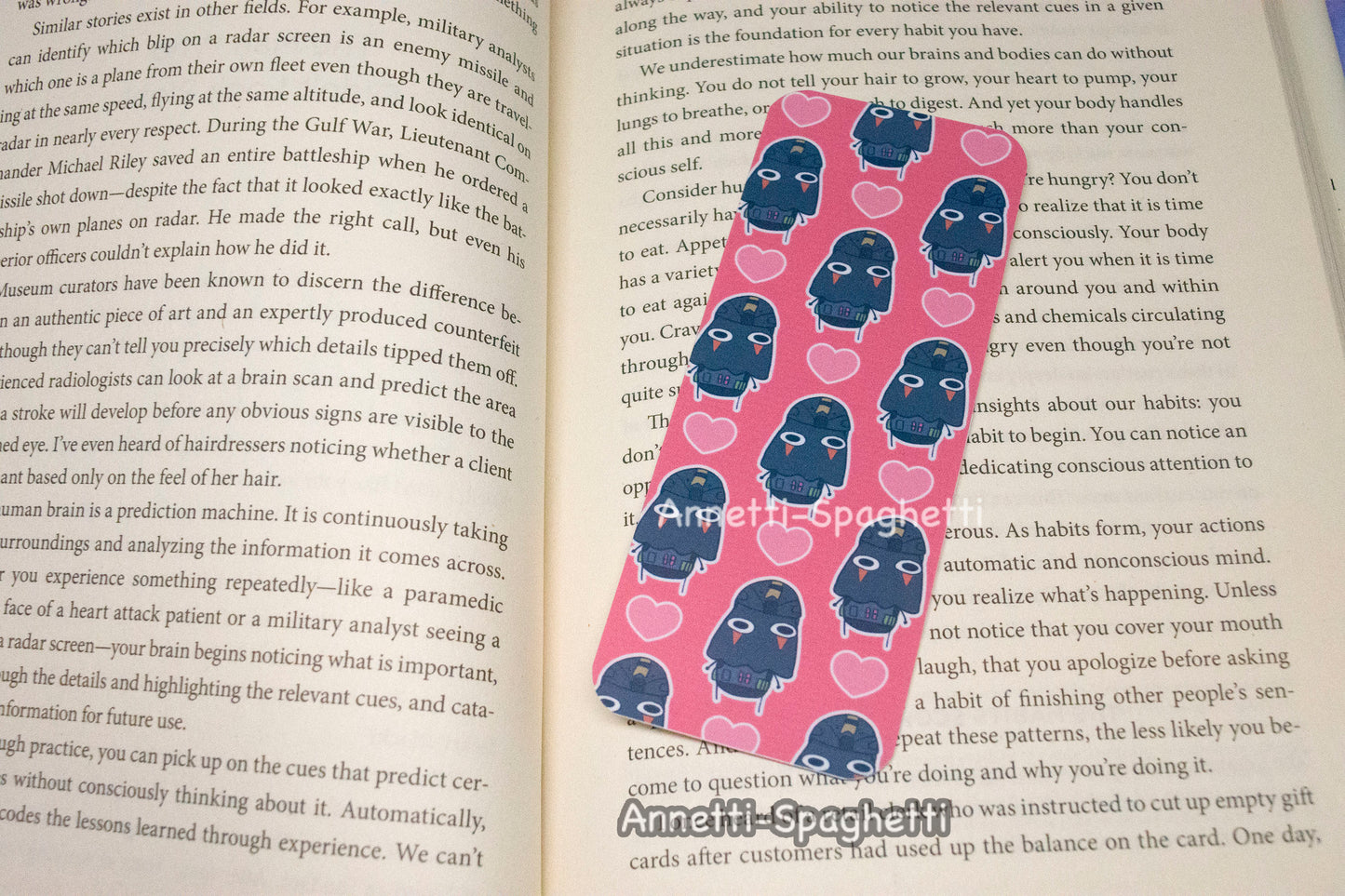 Call of Bro Chibi Konig Handmade Bookmark