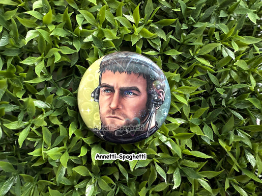 Chris Heart Holographic Large Button