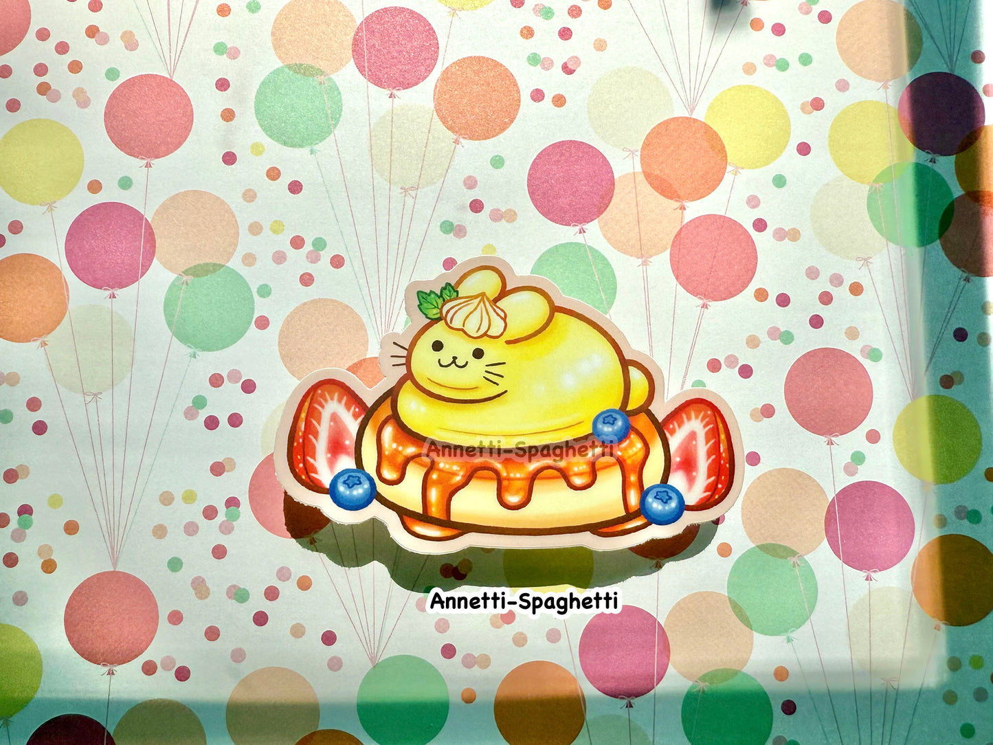 Chungus Butter Bunny Sticker
