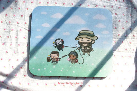 Call of Bro Chibi Taskforce 141 Mouse Pad