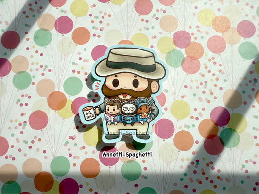 Babysitting Price & Chibi 141 Sticker