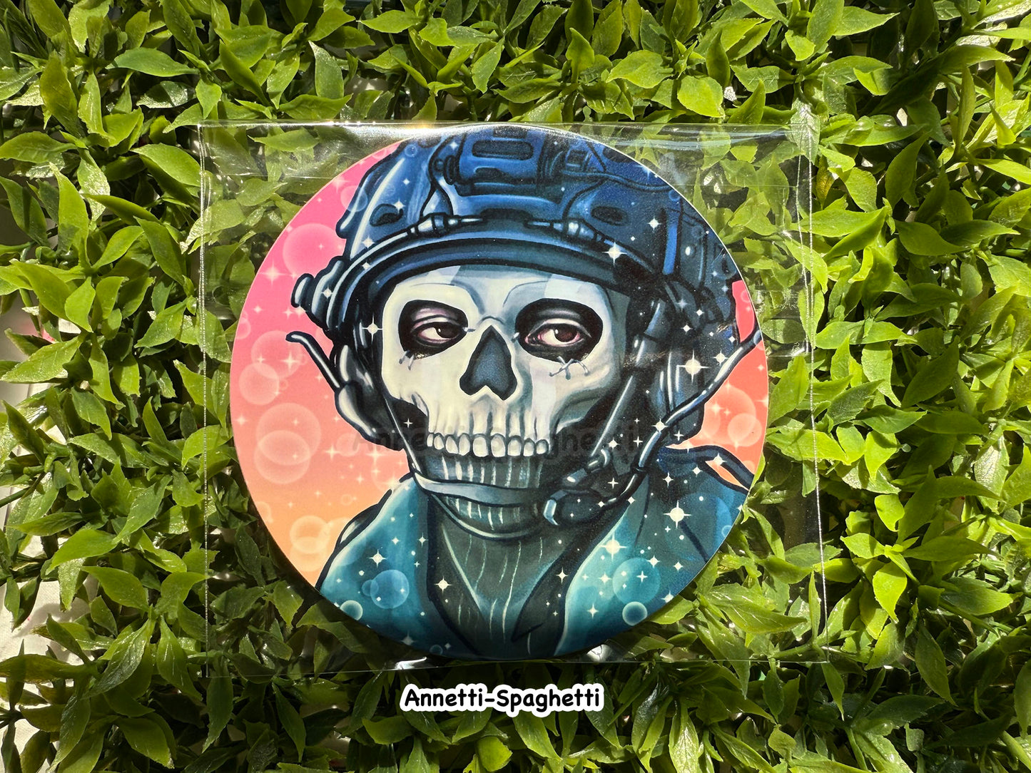 NEW Call of Bro Ghost Coaster (3.54 inch)