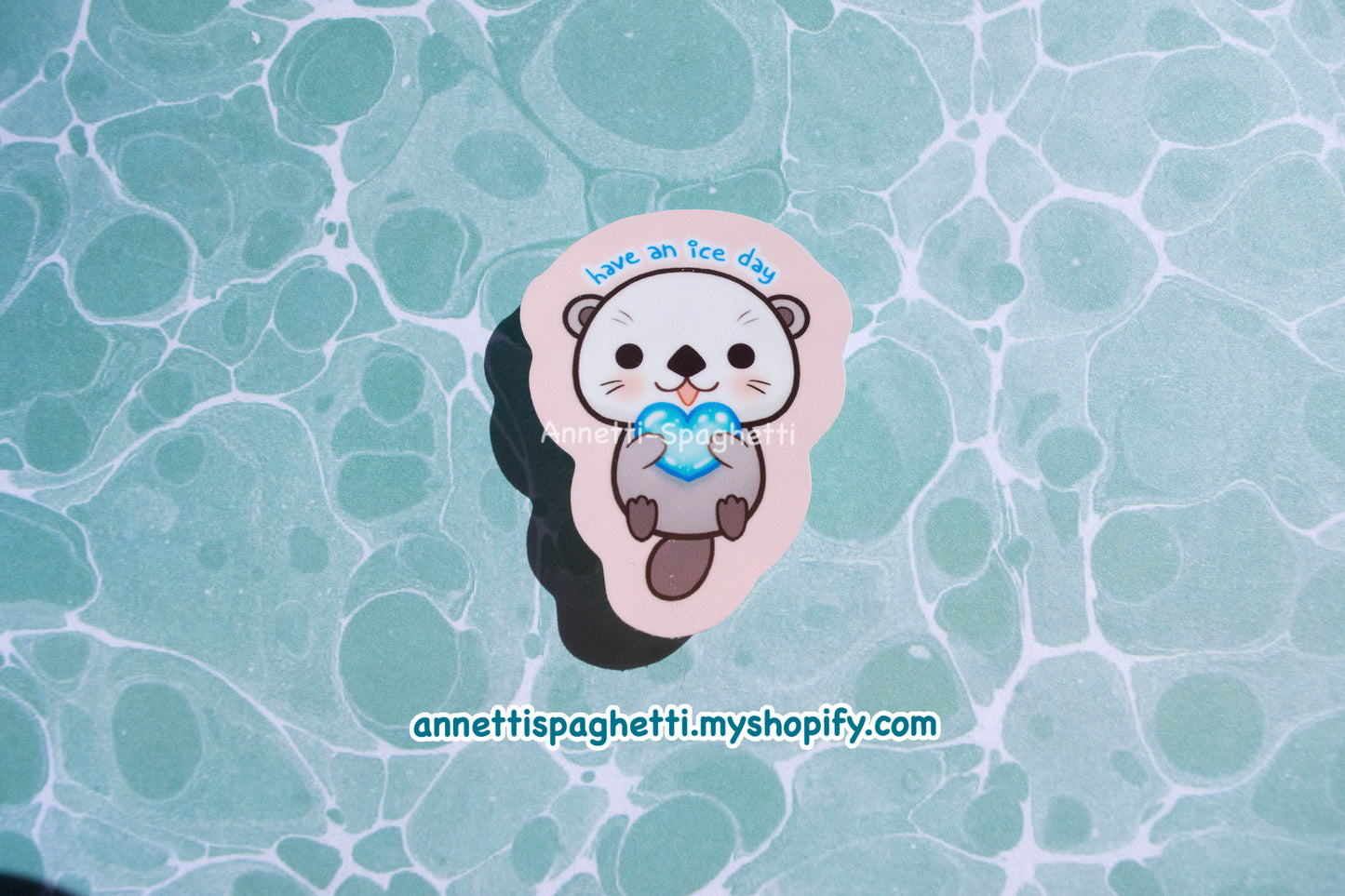 Have an Ice Day Otter Sticker