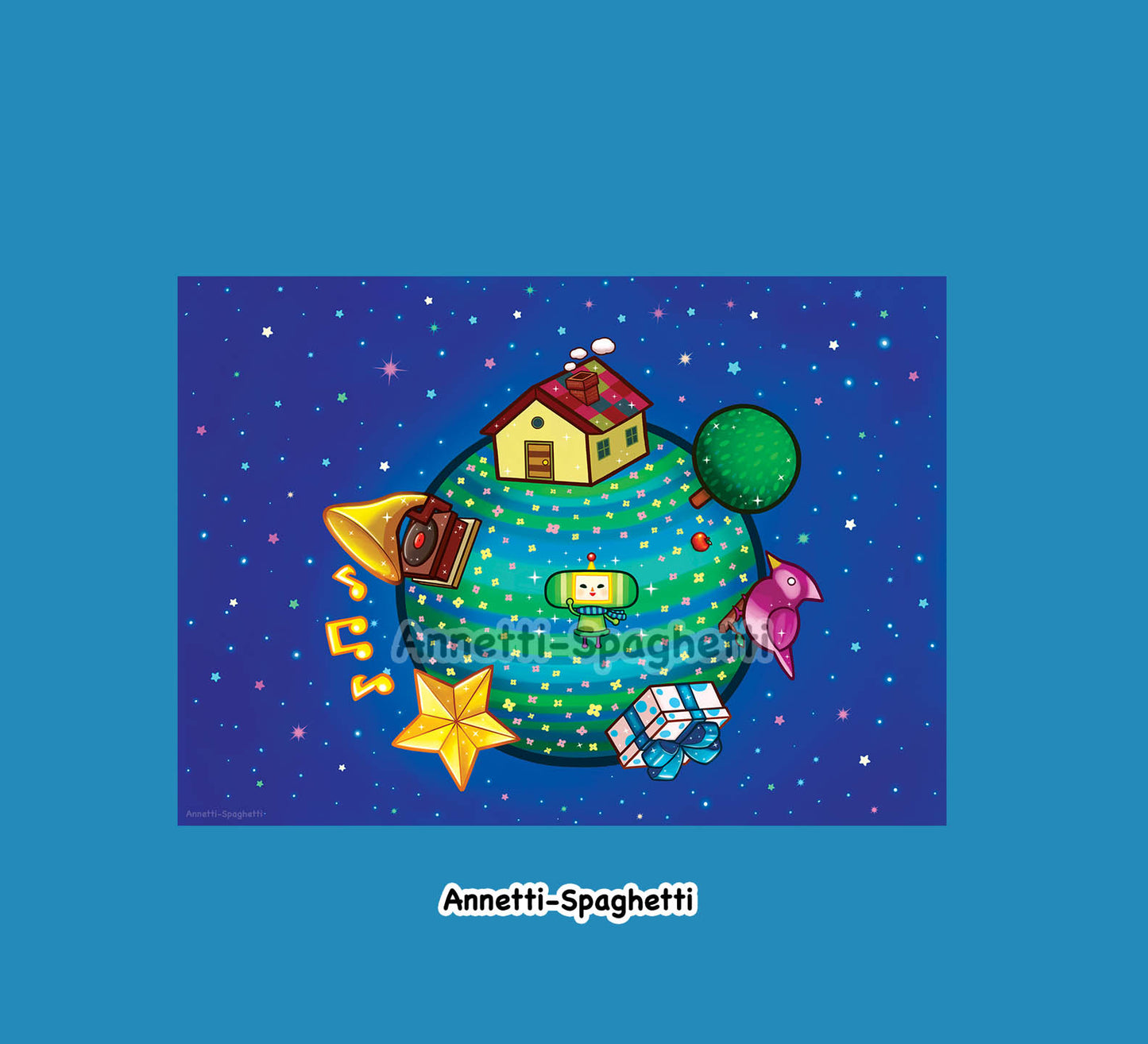Prince Planet Mini Print (5x7 in)