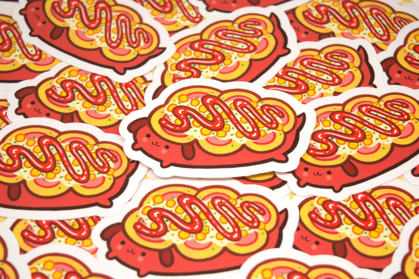 Korean Sausage Bread 2.5 Inch Sticker