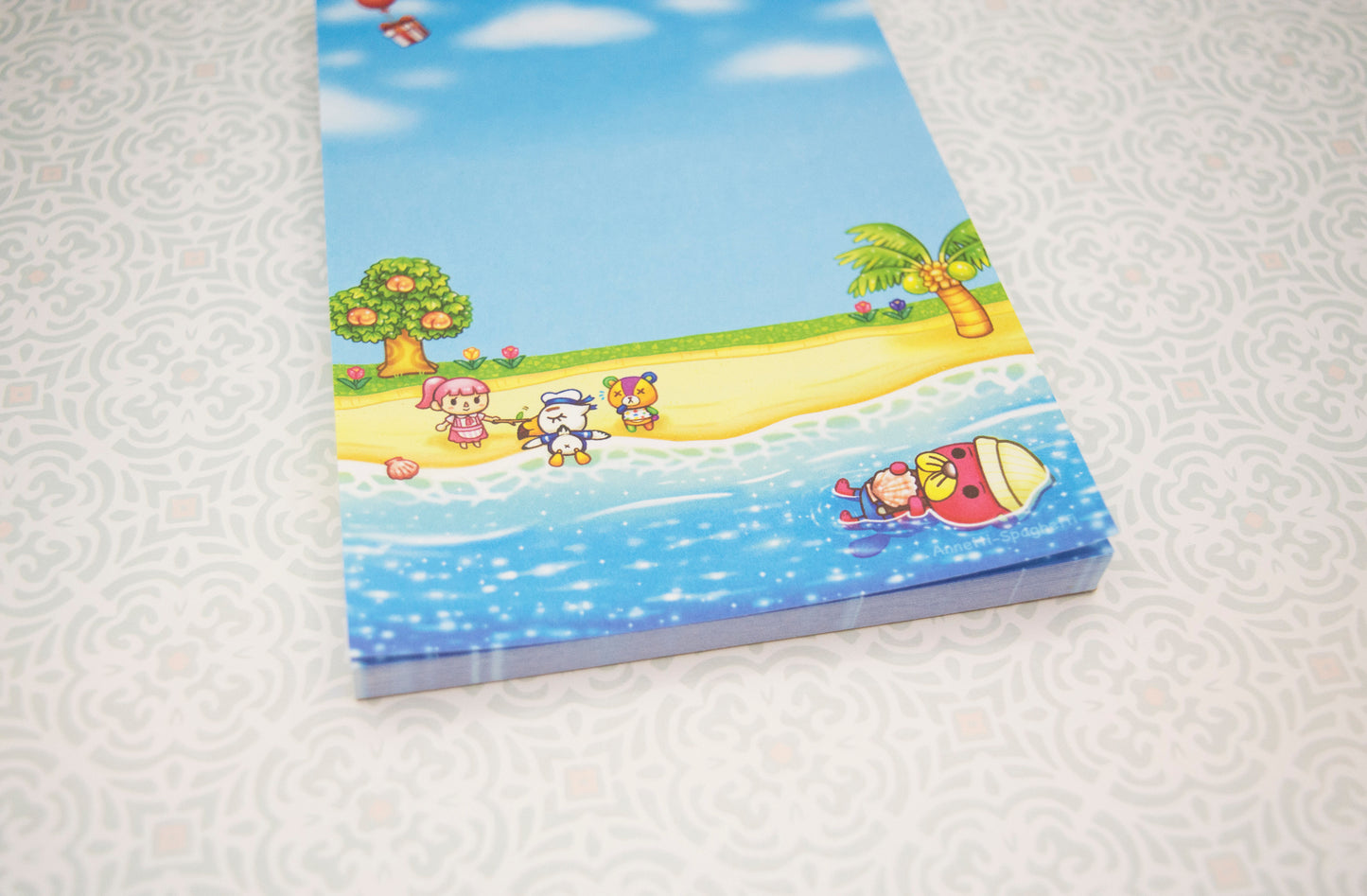 ACNH Summer Time 4 x 6 Memo Pad