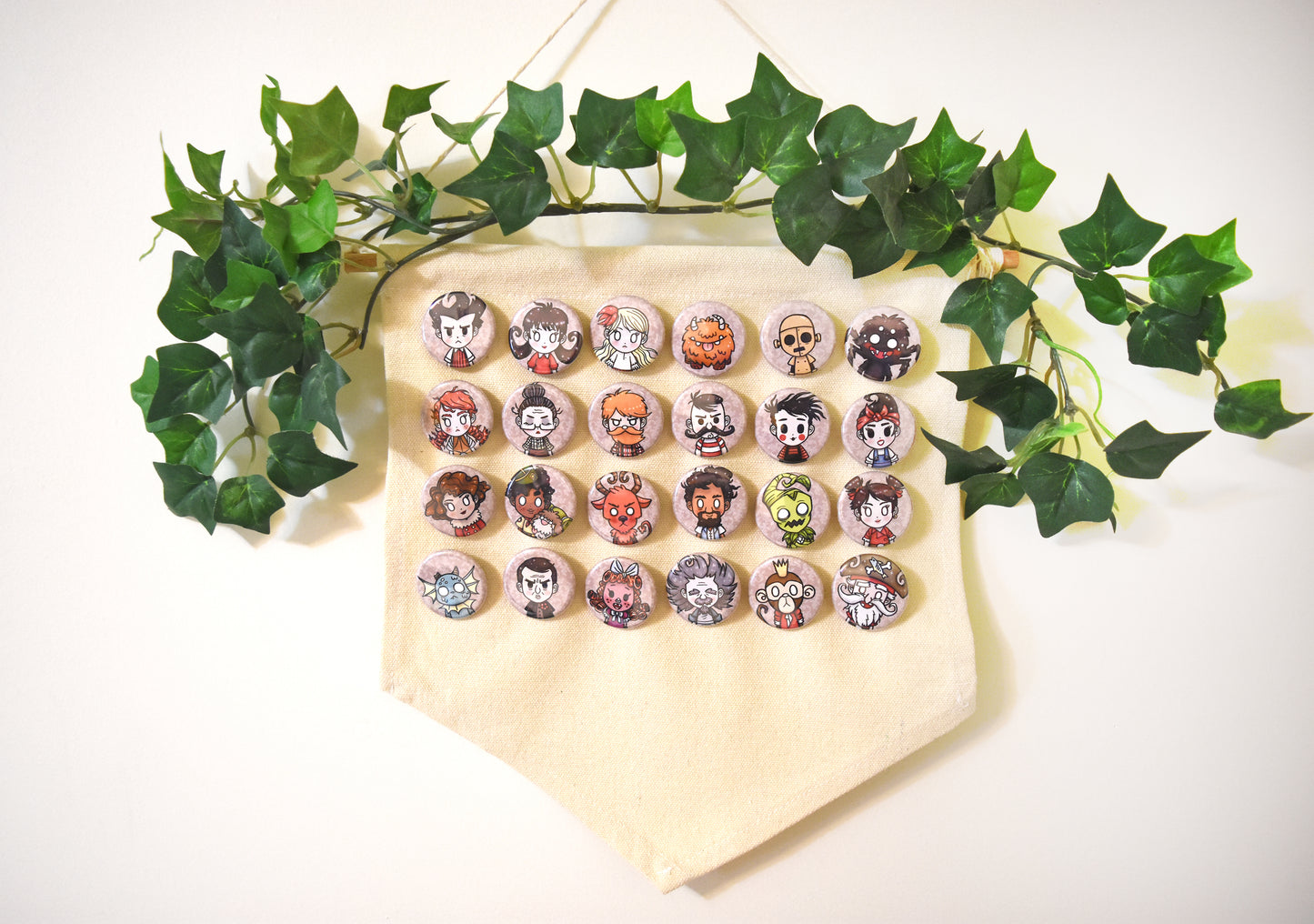 Don't Starve Button Set