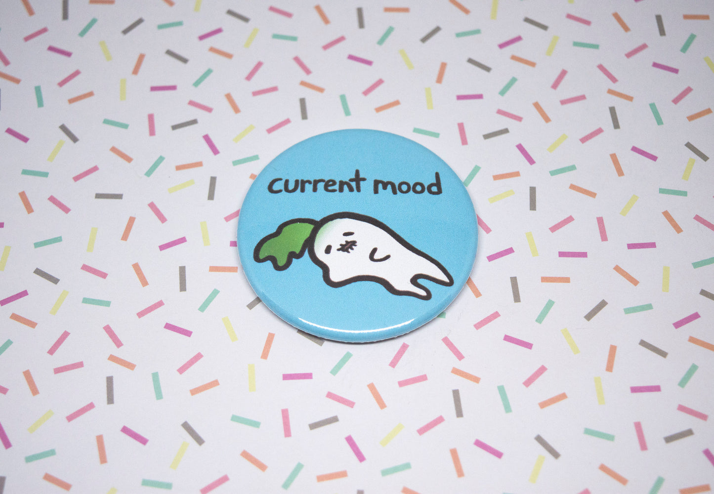 Goofy Mood Animal Large Buttons